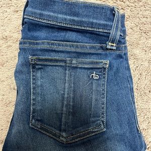 Rag and Bone dark skinny jean